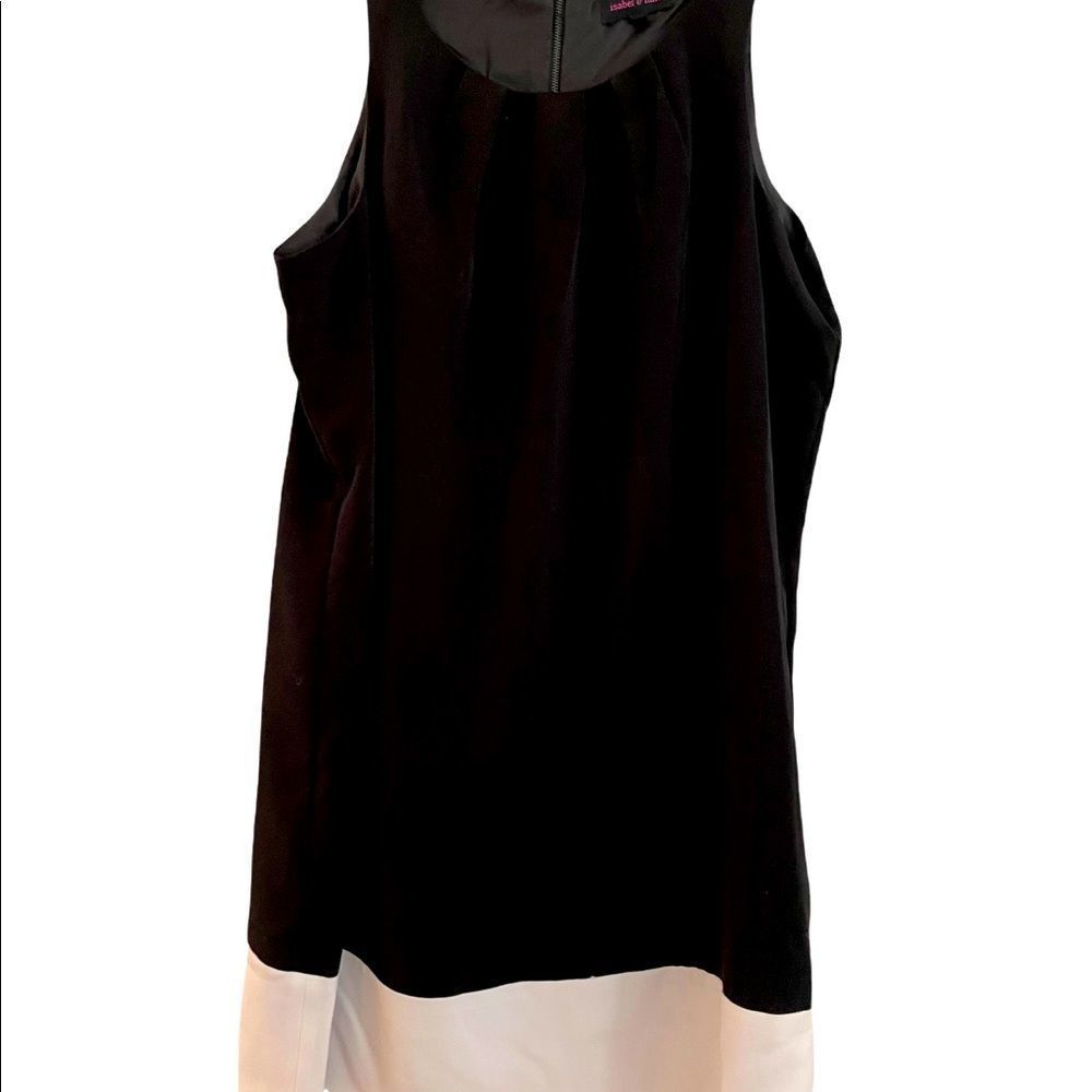 🔥Isabel & Nina Black and white fully lined dress, size 12, Gorgeous!!